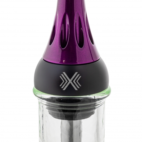 Купить Alpha Hookah - Model X Purple (Шахта+Шланг+Мундштук+Блюдце)