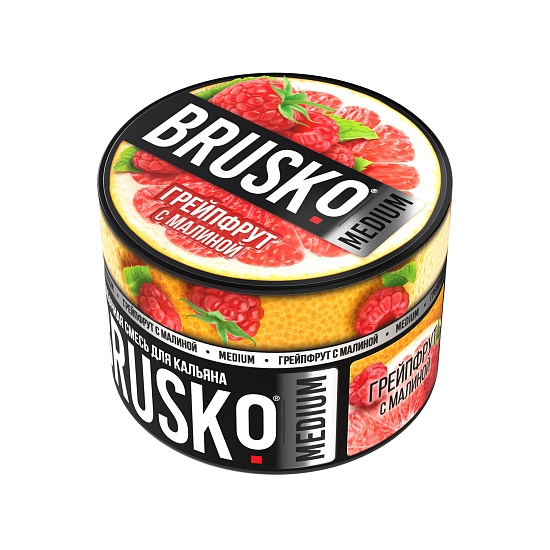 Купить Brusko Medium - Грейпфрут с малиной 50г